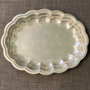 Vintage Tray: Cellini-Craft Argental, Handwrought